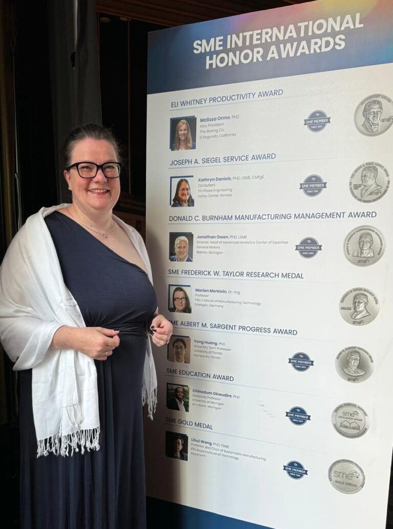 Hohe Auszeichnung für Prof. Marion Merklein